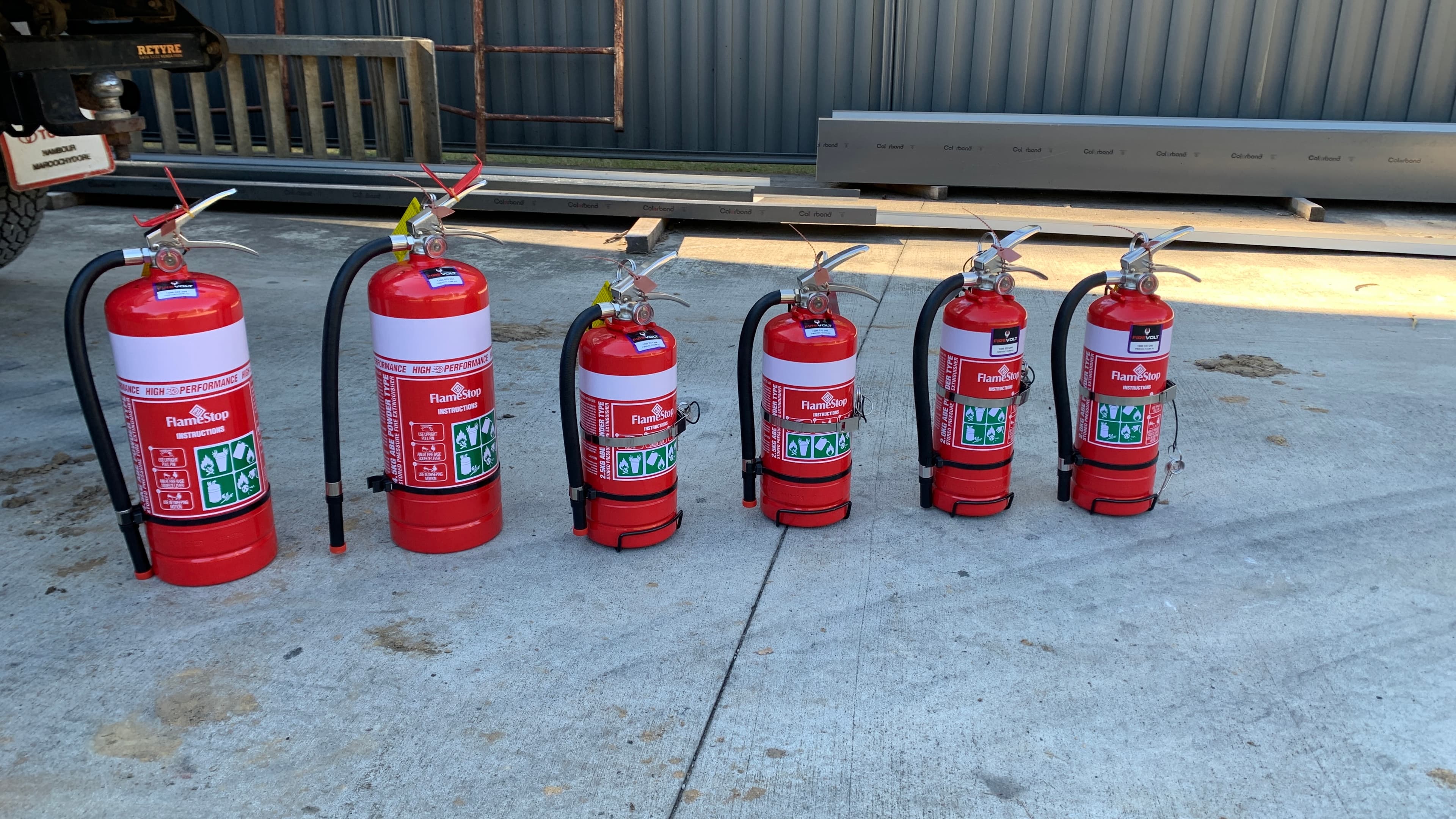 extinguisher types